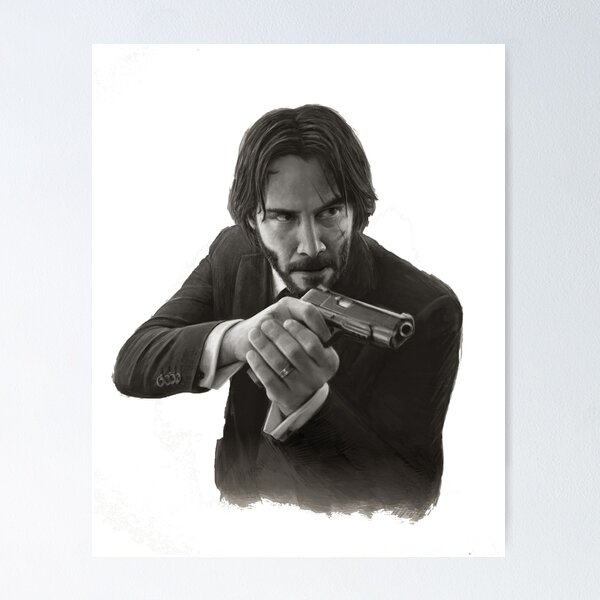 Artikel-Vorschau von John Wick, designt und verkauft von SuCASFa.