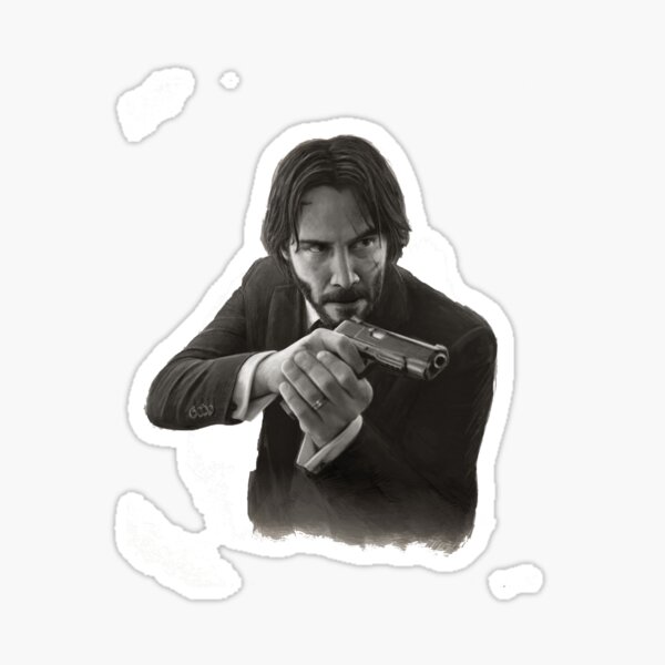 Artikel-Vorschau von John Wick, designt und verkauft von SuCASFa.