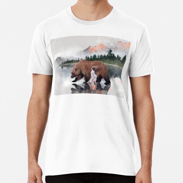 a girl on the lake Premium T-Shirt
