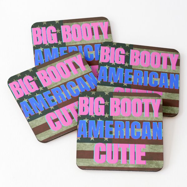 Item preview, Big booty American cutie designed and sold by Pugnaciousprint.