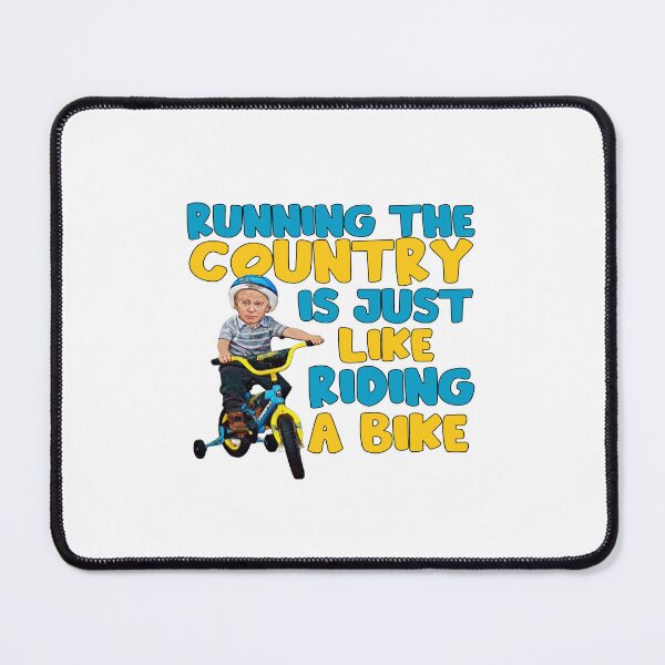 Item preview, Biden falling off bicycle Funny Bike Fall Joe Biden, Running The Coutry Is Like Riding A Bike Joe Biden designed and sold by DerexPro.