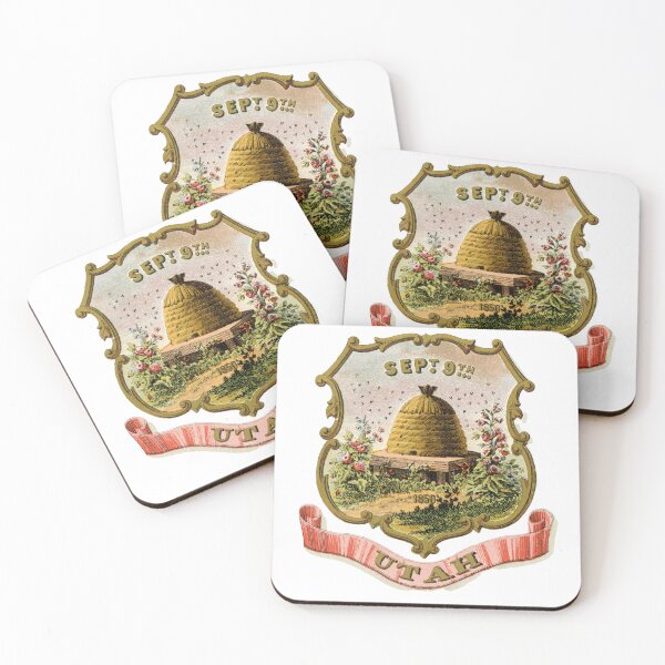 Item preview, Utah Territory Coat Arms designed and sold by ArtbyAMB.