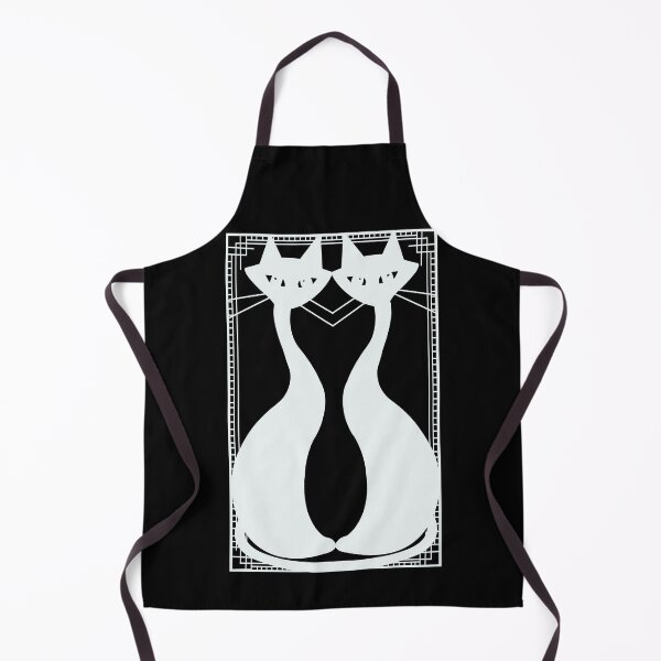 Artikelvorschau, Elegant Deco cat friends! entworfen und verkauft von bramblewood56.