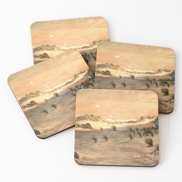 Item preview, Sand Dunes at Sunset, Atlantic City 1800S designed and sold by artflare.