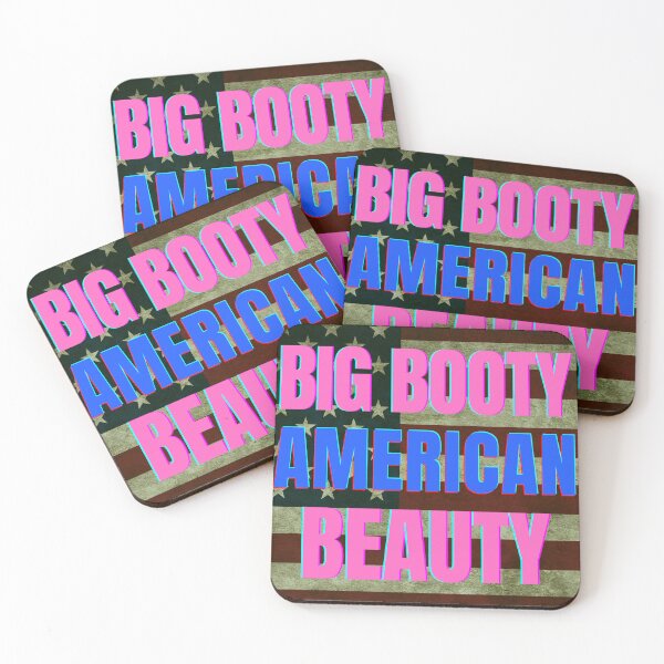 Item preview,  Big booty American beauty designed and sold by Pugnaciousprint.