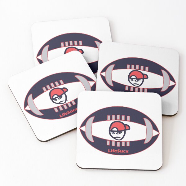 Item preview, New England Patriots Colors - LifeSucx Angry Guy designed and sold by LifeSucx.