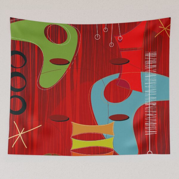 Item preview, Retro Eames-Era Atomic Inspired 6 designed and sold by Makanahele.