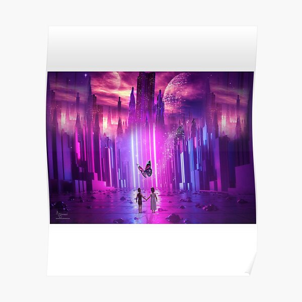 "Follow the butterfly" Poster for Sale by MaryMaster Redbubble