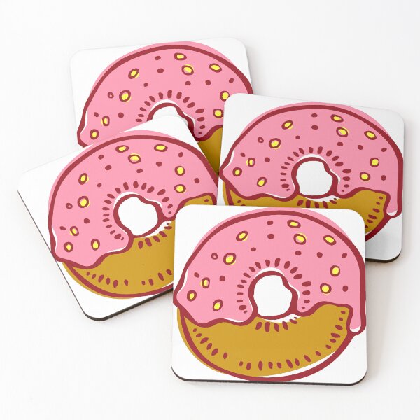 Item preview, donut with icing designed and sold by badgermark.