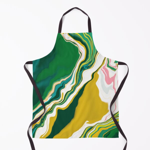 Item preview, Background with marble texture. Abstract painting mix stains. Green and yellow liquid paint that flows. designed and sold by hmorena.