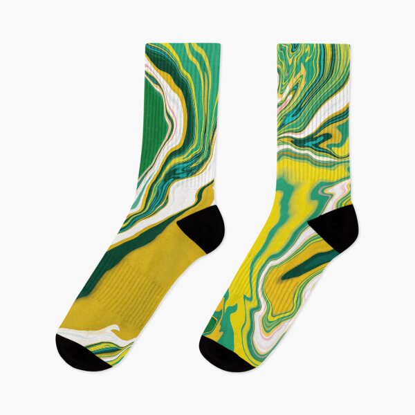 Item preview, Background with marble texture. Abstract painting mix stains. Green and yellow liquid paint that flows. designed and sold by hmorena.