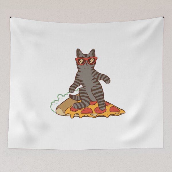 Item preview, Pizza Cat designed and sold by Lofi8Store.