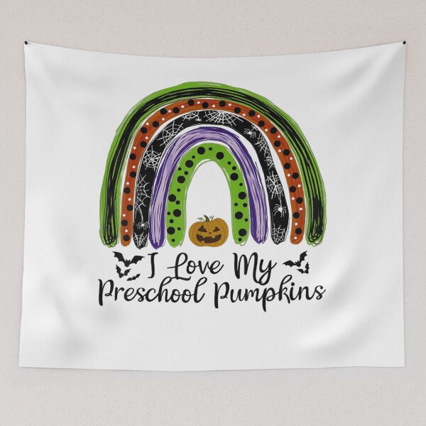 Item preview, Preschool Teacher Pumpkin Rainbow designed and sold by Phyllis Watlington.