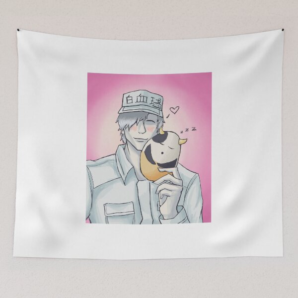 Item preview, Cells At Work | White Blood Cell and Lactic Acid Bacteria  designed and sold by Gonzaloilustra.
