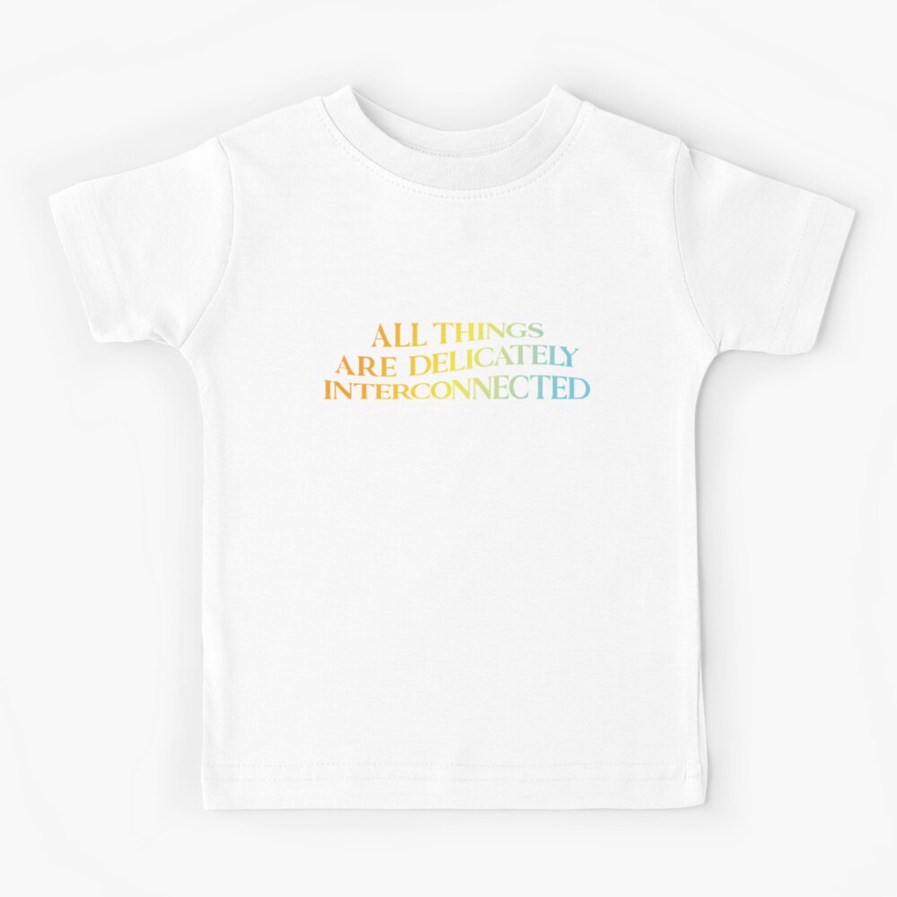 All Things Are Delicately | Jenny Holzer" Kids T-Shirt for Sale by Popodri | Redbubble