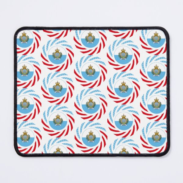 Item preview, San Marino American Multinational Patriot Flag Series designed and sold by Carbon-Fibre Media.