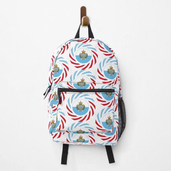 Item preview, San Marino American Multinational Patriot Flag Series designed and sold by Carbon-Fibre Media.