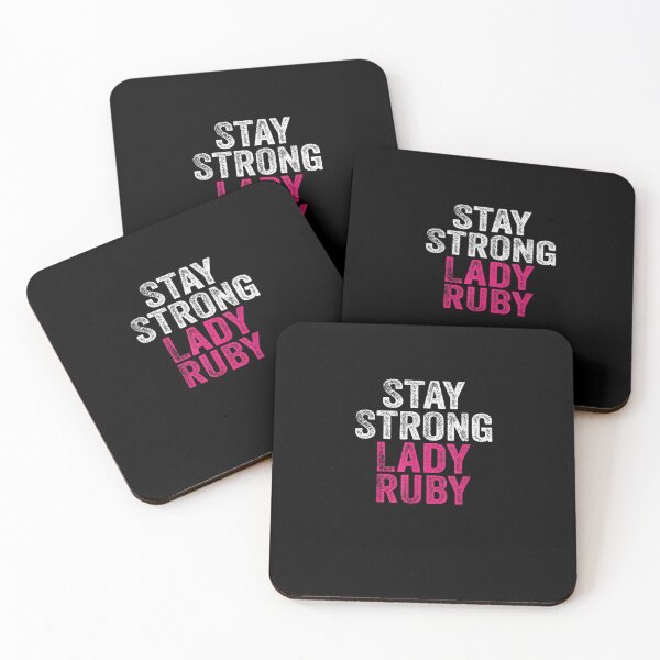 Item preview, Stay Strong Lady Ruby designed and sold by bilal233.