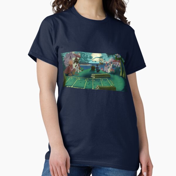 Item preview, Puerto Pollo at Night (Monkey Island Digital Illustration) designed and sold by jimclarkart.
