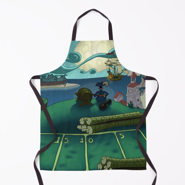 Item preview, Puerto Pollo at Night (Monkey Island Digital Illustration) designed and sold by Jim Rock-Clark.
