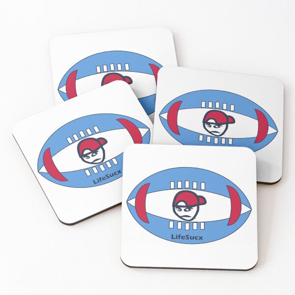 Item preview, Tennessee Titans Colors - LifeSucx Angry Guy designed and sold by LifeSucx.