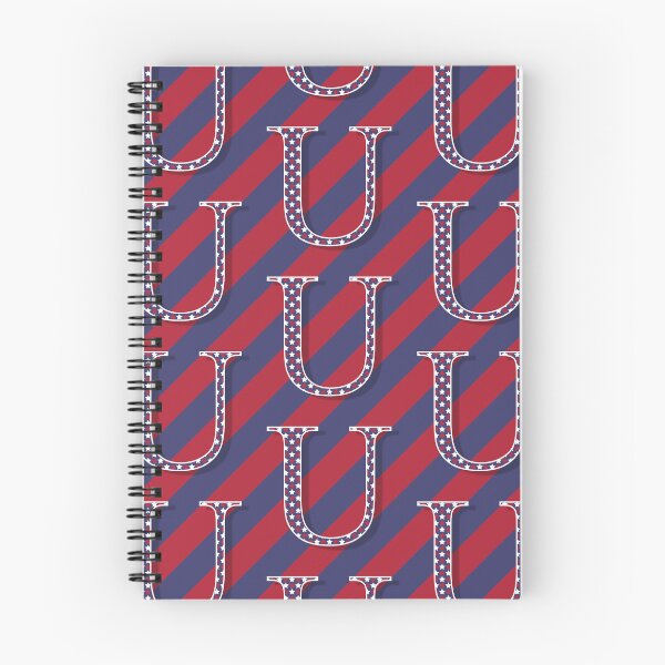 Item preview, The Letter U Americana Old Glory Red and Blue 5748 designed and sold by Art in My Loft.