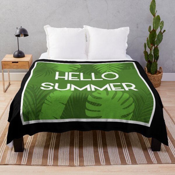 Item preview, Hello Summer (Green) designed and sold by Arianna Khalil.