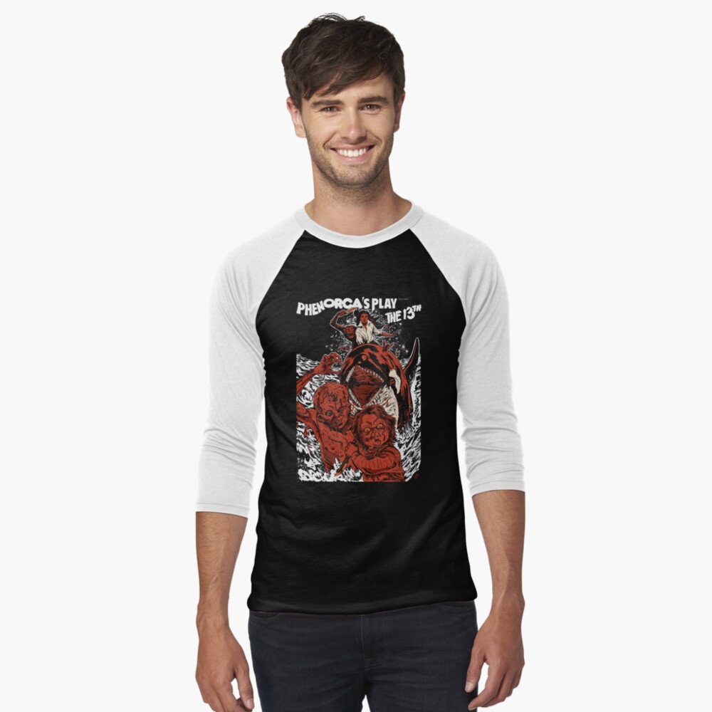 Item preview, Baseball ¾ Sleeve T-Shirt designed and sold by gengiskahn.