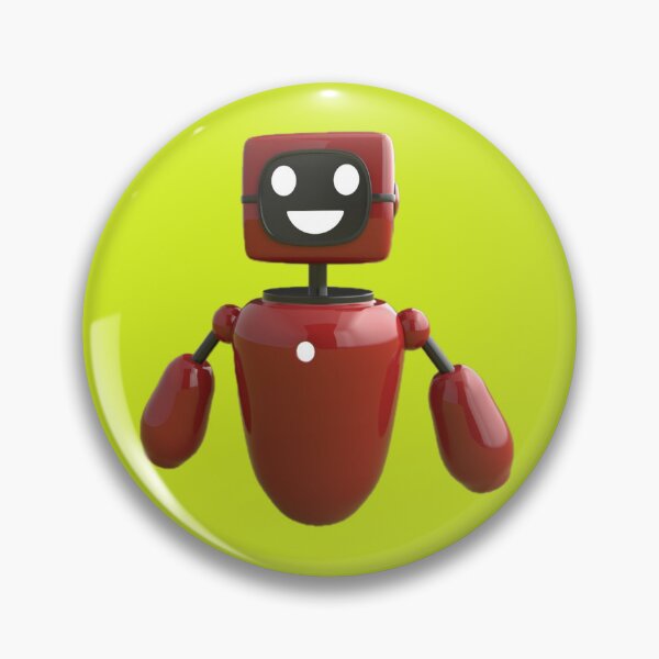 Item preview, Happy Robot render designed and sold by trybestway.