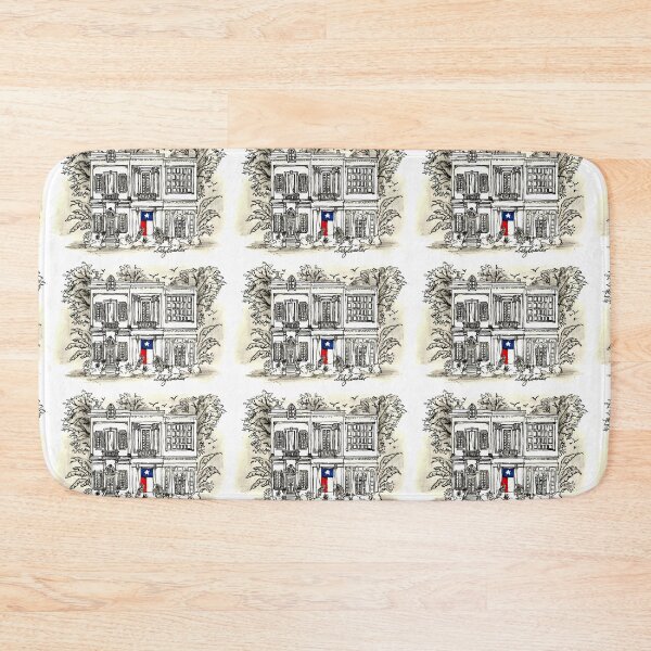 Item preview, Old Texas Home Proudly Flying The State Flag designed and sold by DonSylvester.
