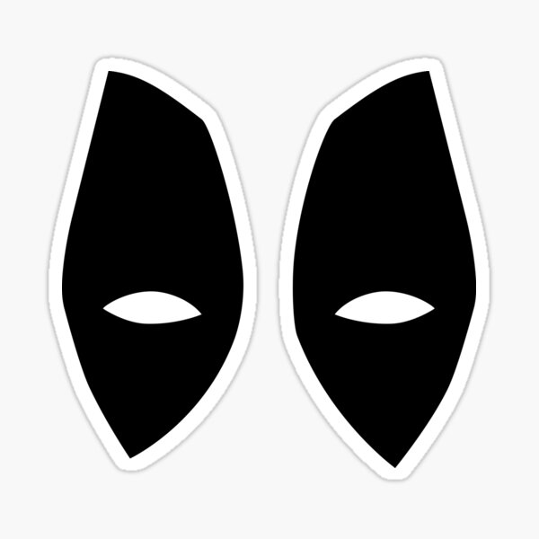 hero villain Sticker