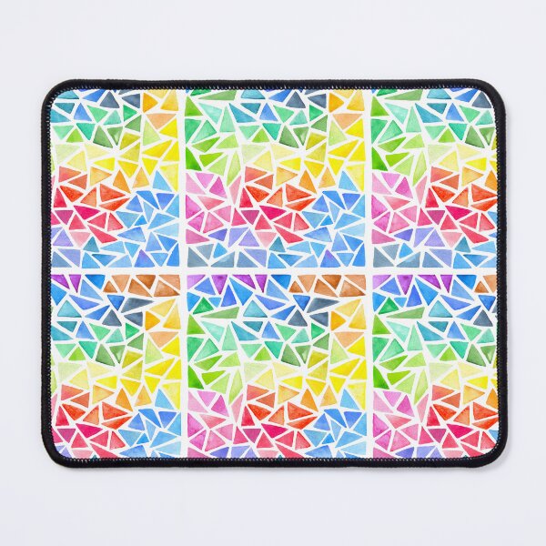 Item preview, Colorful Abstract Art - Triangle Pattern designed and sold by The Arctic.