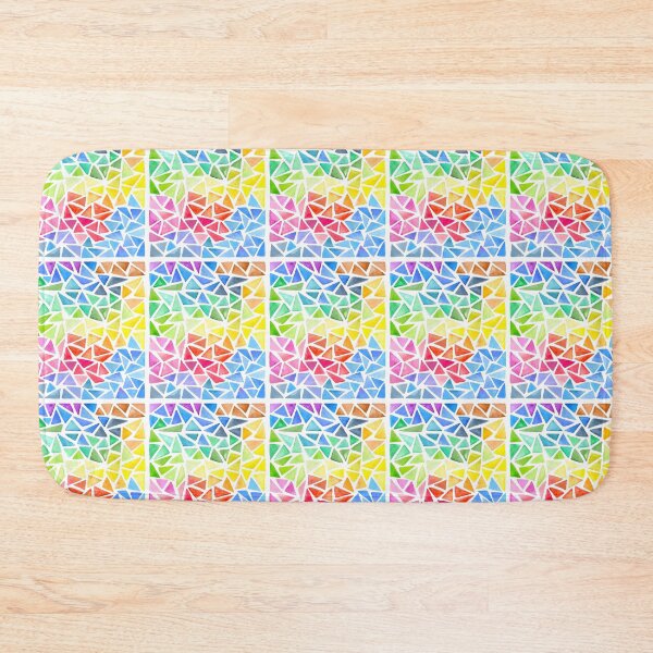 Item preview, Colorful Abstract Art - Triangle Pattern designed and sold by The Arctic.