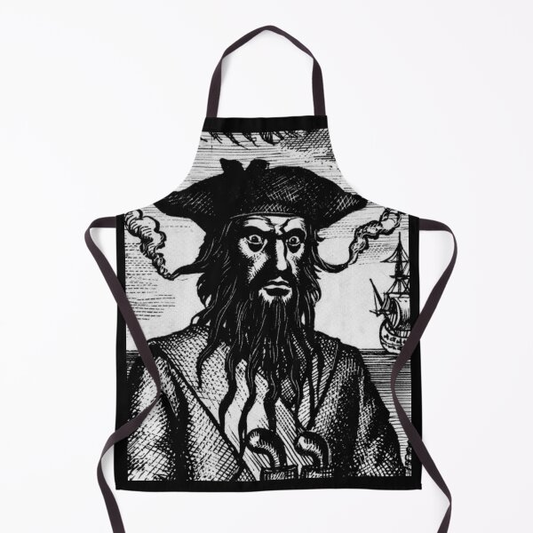 Aperçu de l'œuvre Barbe Noire, Edward Teach, pirate anglais créée et vendue par ScienceSource.