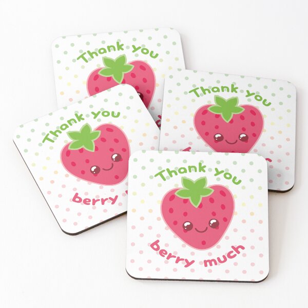 Item preview, Thank you berry much, funny pun designed and sold by Pau Baz.