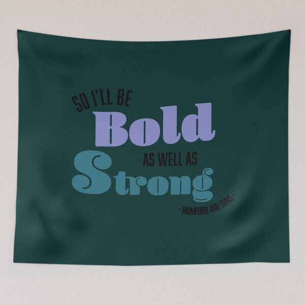 Item preview, Be bold and strong  designed and sold by JNANDESIGN.
