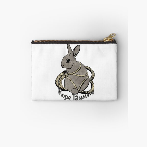 Item preview, "Rope Bunny" Shibari Japanese Rope Bondage (Gray) designed and sold by boundlesstees.