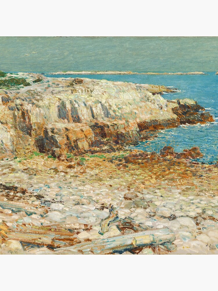 A North East Headland Oil Painting by Childe Hassam by podartist