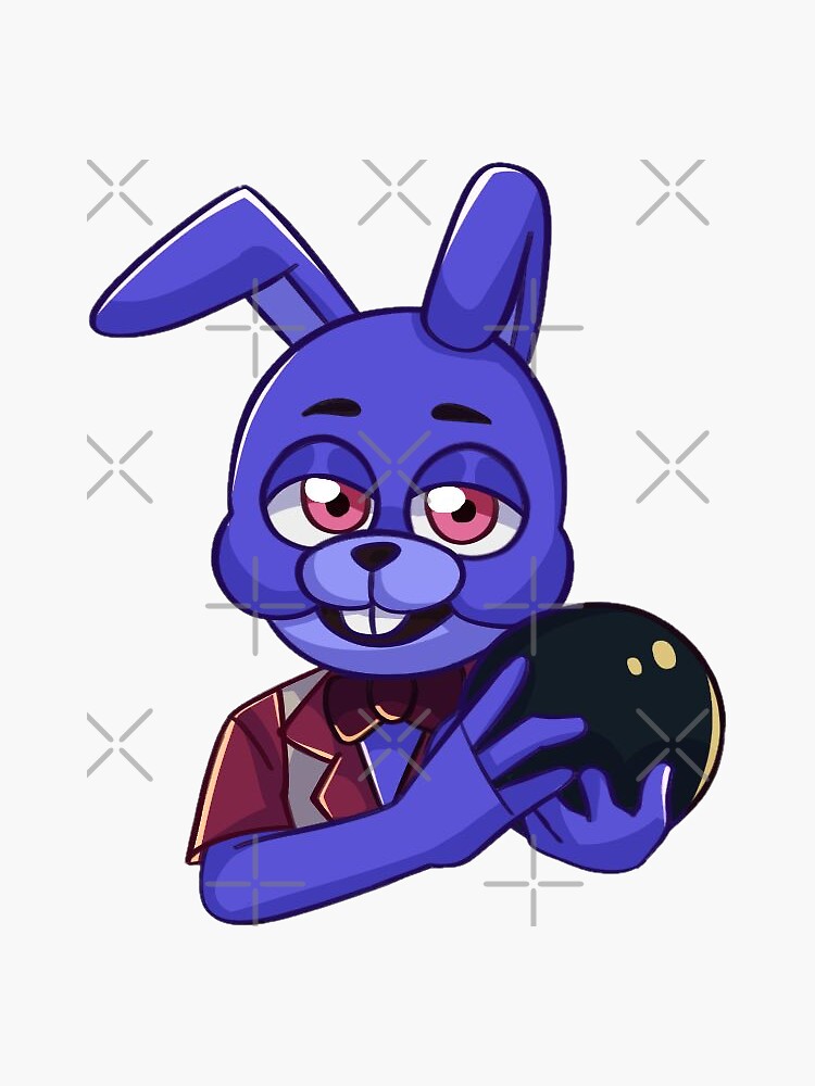 Como Desenhar Glamrock Bonnie FNAF - Five Nights At Freddy's Security  Breach Passo a Passo 