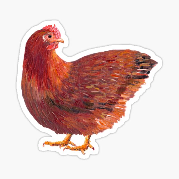 New Hampshire Hen Sticker