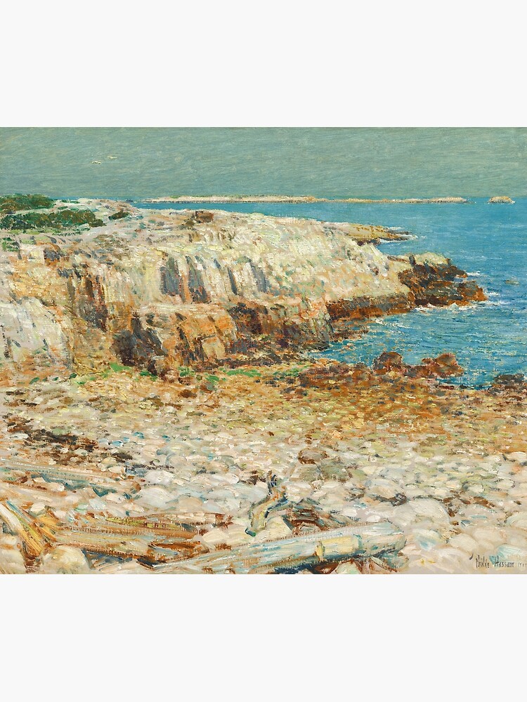 A North East Headland Oil Painting by Childe Hassam by podartist