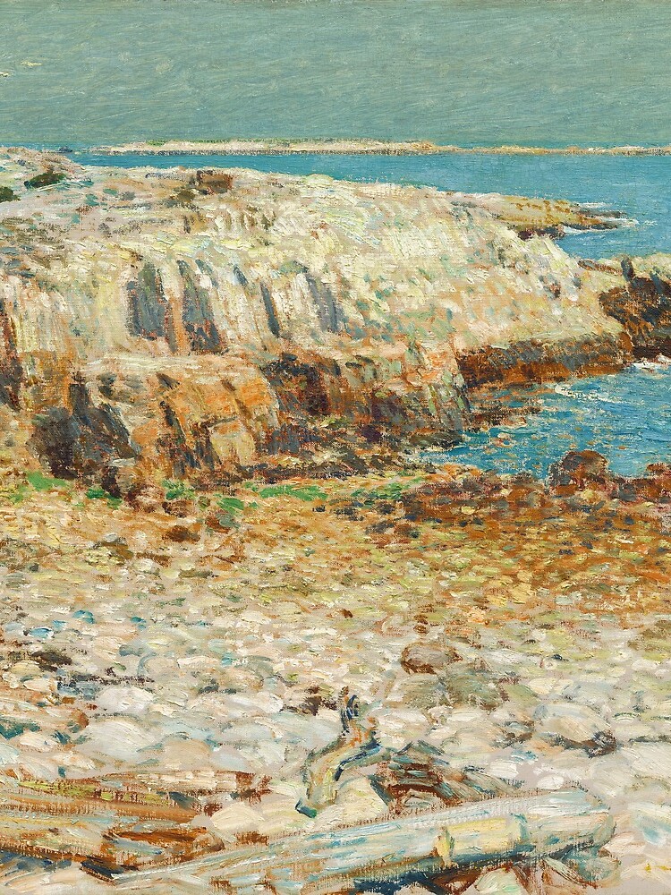 A North East Headland Oil Painting by Childe Hassam by podartist