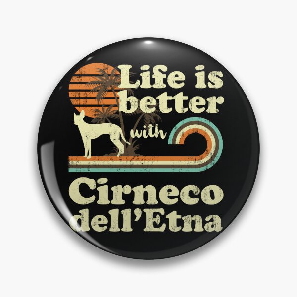 Item preview, Life is Better with Cirneco dell’Etna Dog Vintage designed and sold by rafaeltto.