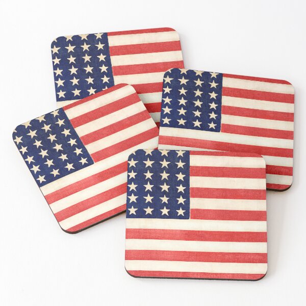 Item preview, The Thirty-Six Star Flag of the United States of America Canvas Painting designed and sold by ChelleCreate.