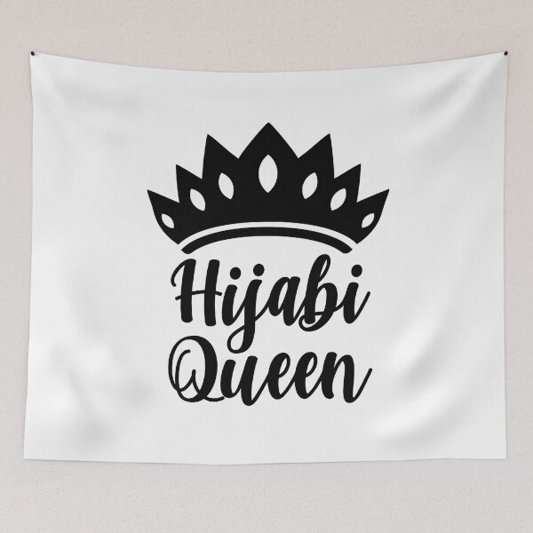 Item preview, Hijabi Queen Cursive Crown designed and sold by SarahJisri.