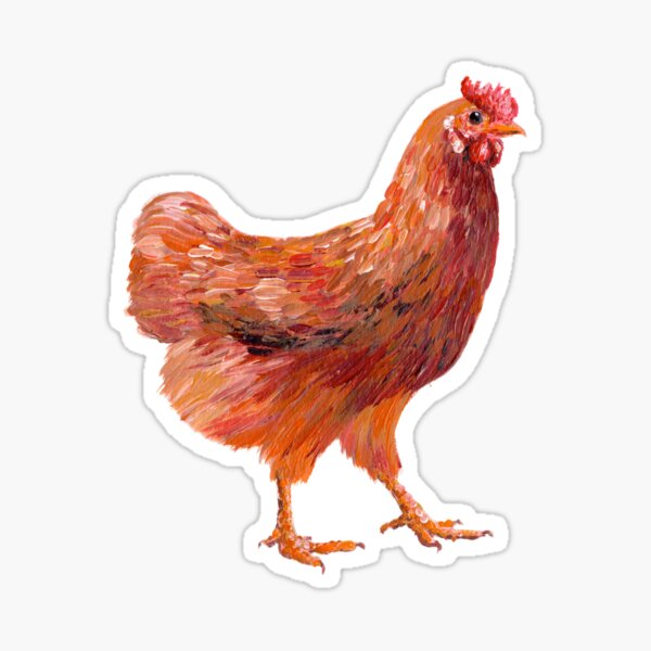 New Hampshire Hen Sticker