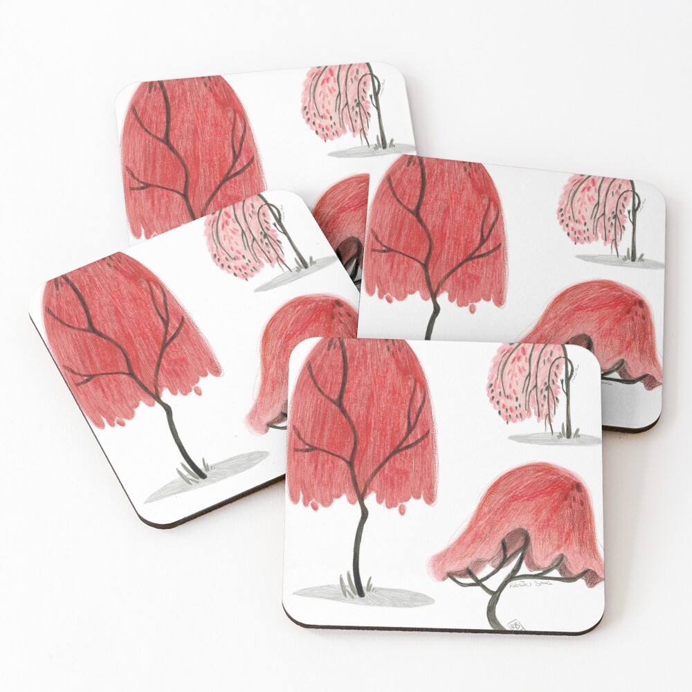 Item preview, Coasters (Set of 4) designed and sold by RBRTIllustrator.