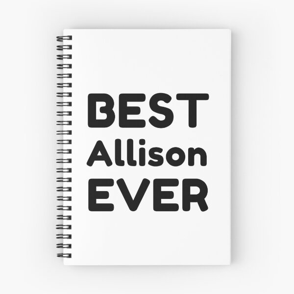 Aperçu de l'œuvre La meilleure Allison de tous les temps créée et vendue par MrTsTshirts.