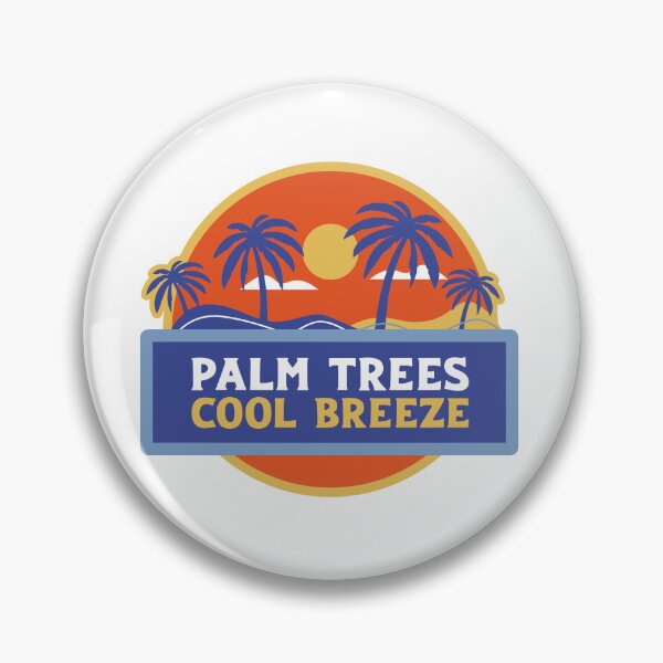 Item preview, Vintage beach palm trees designed and sold by RedhotstarsNEX.