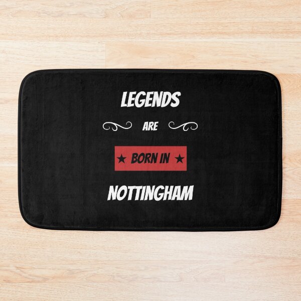 Item preview, Legends are born in Nottingham designed and sold by BritishFashion.